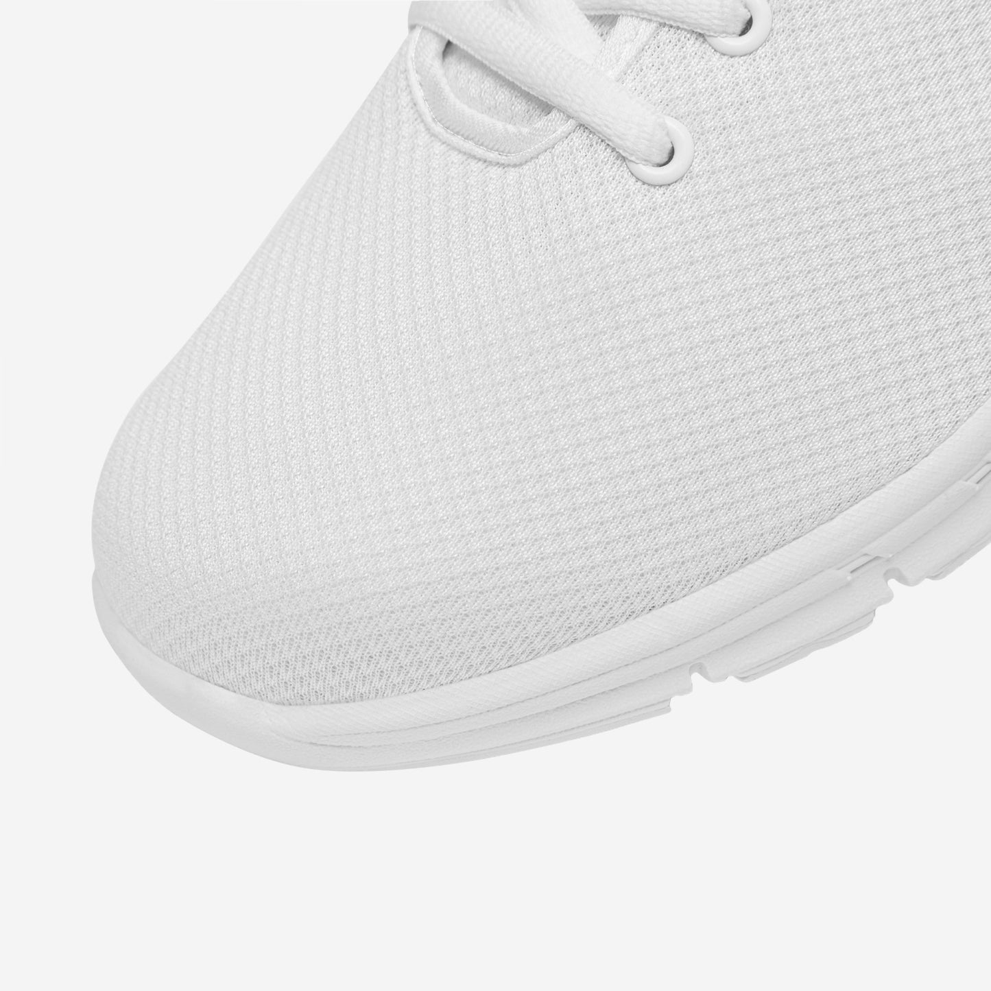 MSP+ Classic Lightweight Mesh Sneakers - White/Black